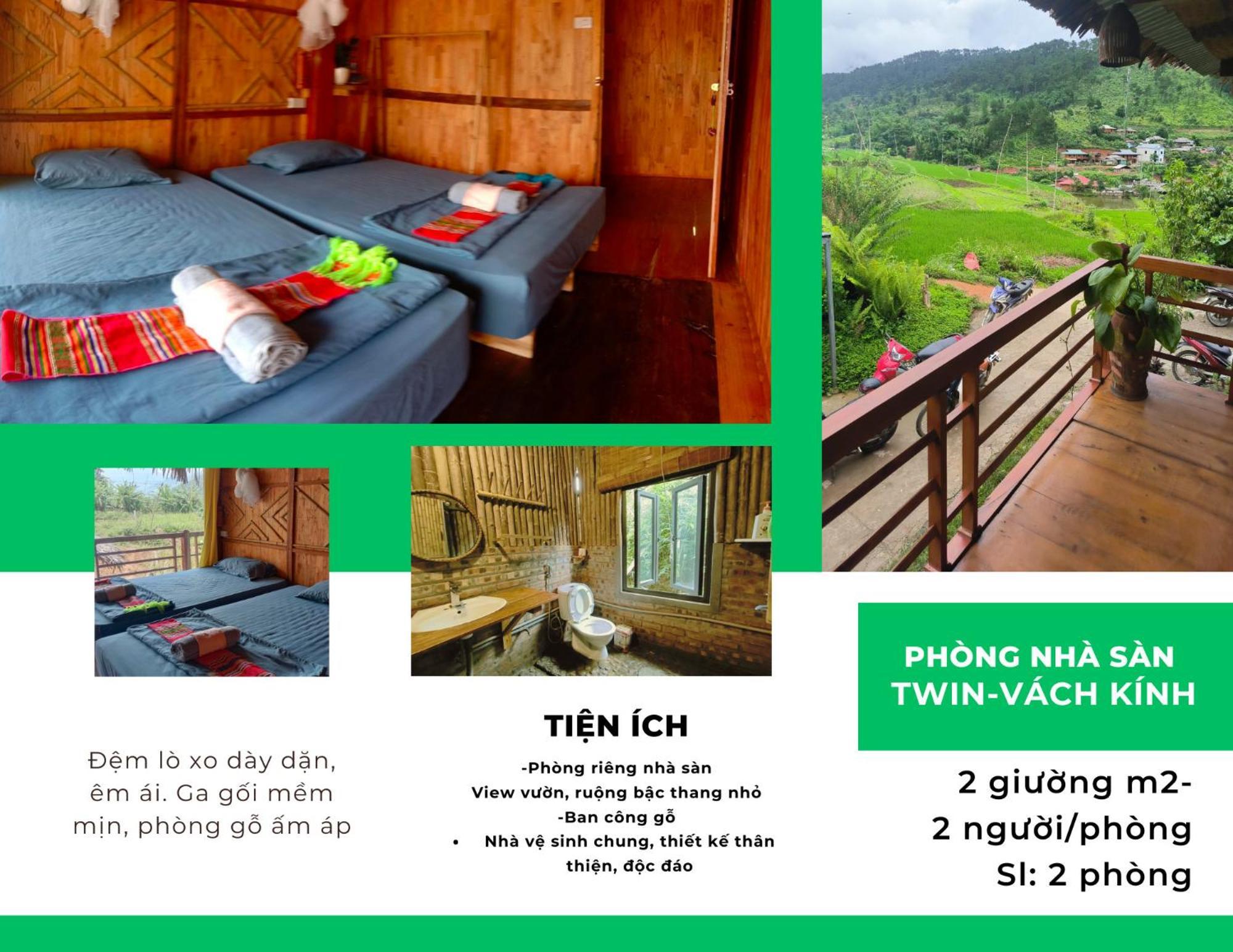 Zoni Home Tram Tau Cham Ta Lao Bagian luar foto