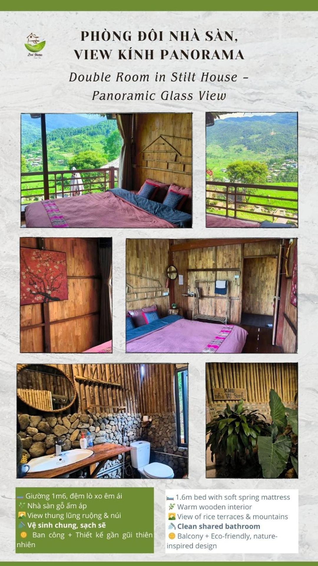 Zoni Home Tram Tau Cham Ta Lao Bagian luar foto